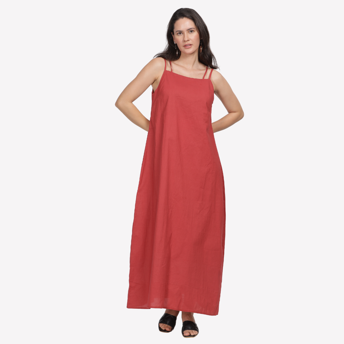 Shop Now Chiquita Sleeveless Natural Dyed Maxi Dress | Reepeat